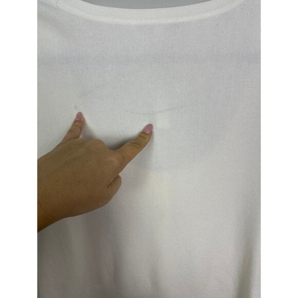 Madewell NWT Women’s Snowy Pax Signature Knit Scoopneck Cardigan size XL - Picture 7 of 7